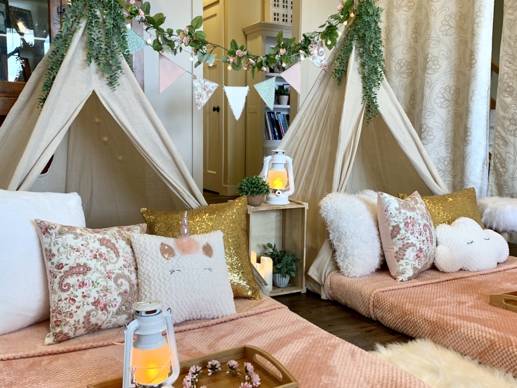 Pretty In Pink Glamping Theme, by Fargo Glamping